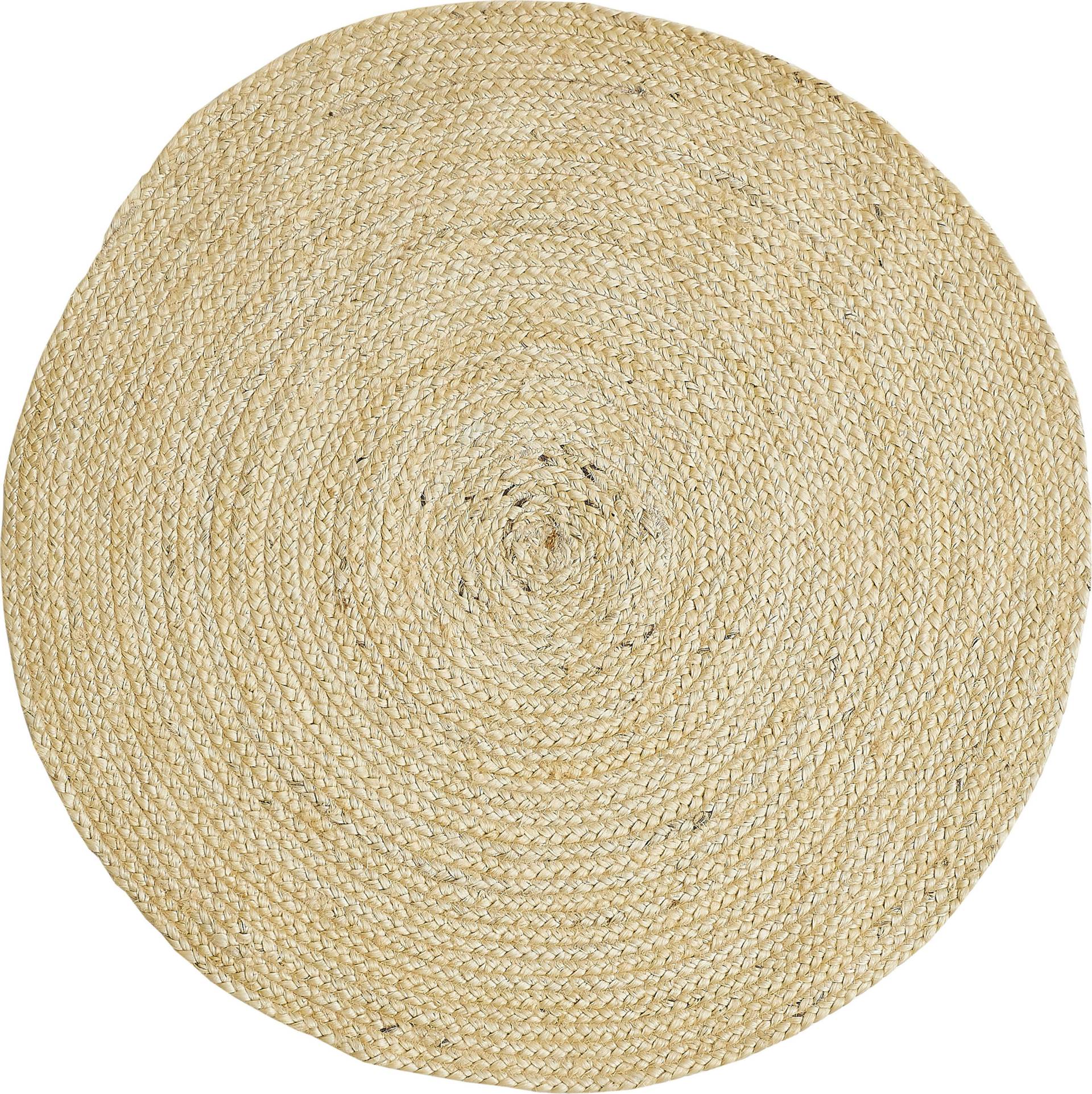 my home Teppich »Ibiza«, rund, 7 mm Höhe, Jute-Teppich, Wendeteppich, handgewebt, Naturfaser, Boho-Stil my home Teppich »Ibiza«, rund, 7 mm Höhe, Jute-Teppich, Wendeteppich, handgewebt, Naturfaser, Boho-Stil von My Home