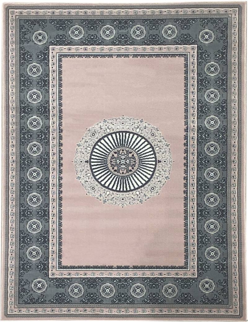 Home affaire Teppich »Shari, Made in Belgium«, rechteckig, 7 mm Höhe, Orient-Optik, mit Bordüre, Teppich, Kurzflor, Weich, Pflegeleicht von My Home