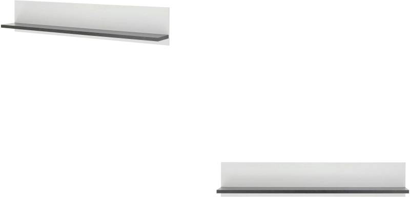 Home affaire Wandregal »Sherwood«, Breite 160 cm, in modernem Holz Dekor, 28 mm starke Ablageböden von home affaire
