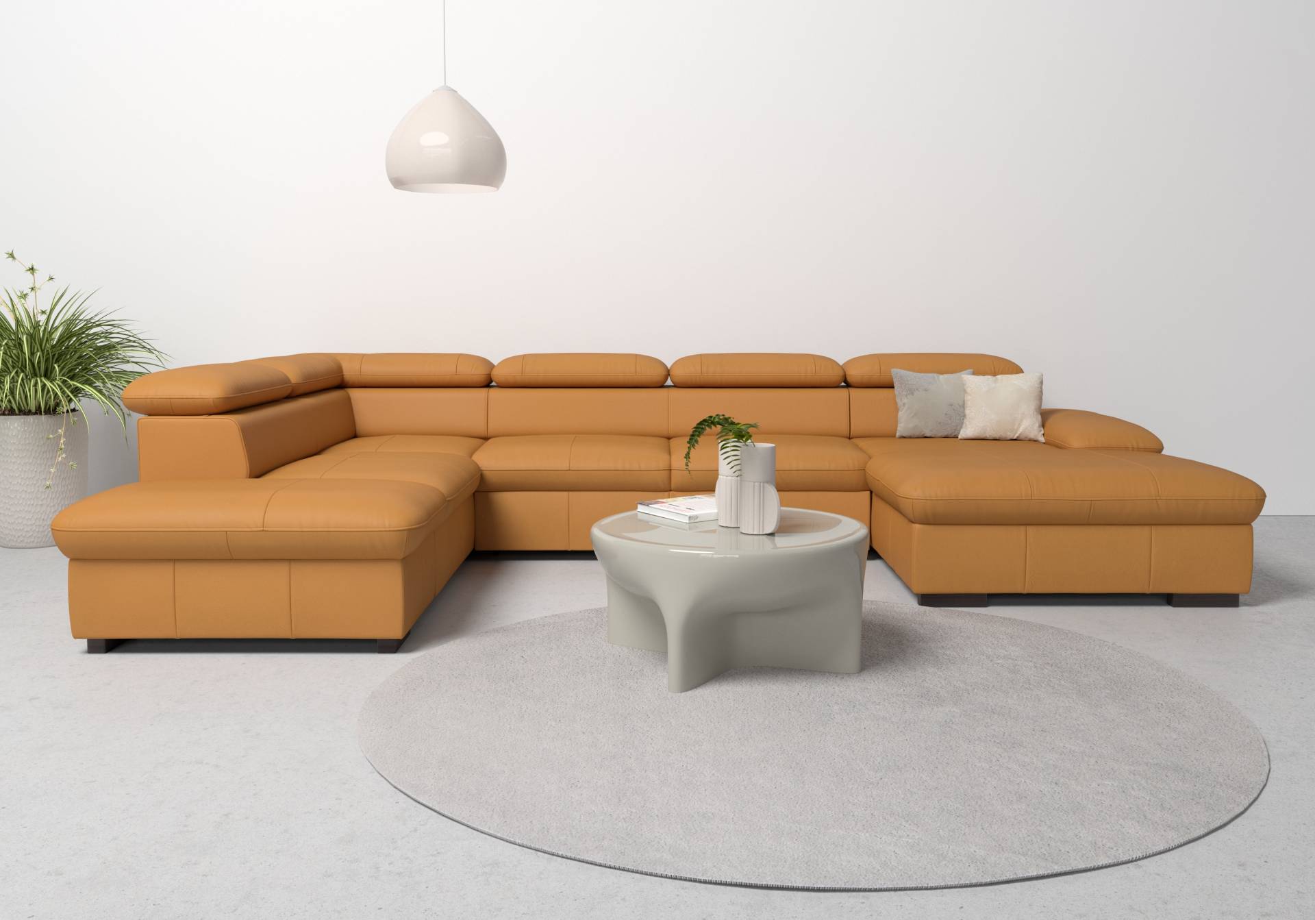 Home affaire Wohnlandschaft »Alberto U-Form« von home affaire