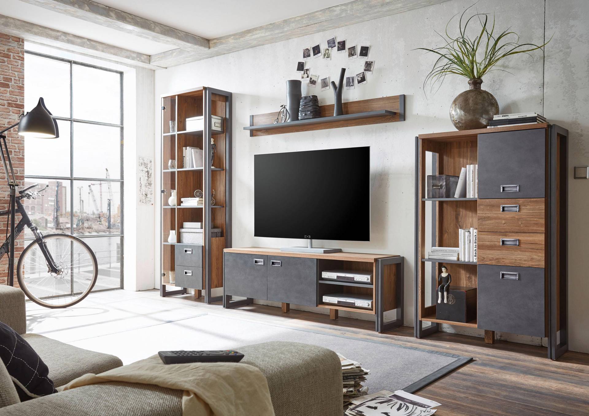 Home affaire Wohnwand »Detroit Set 4«, (Set, 4 St.) von home affaire