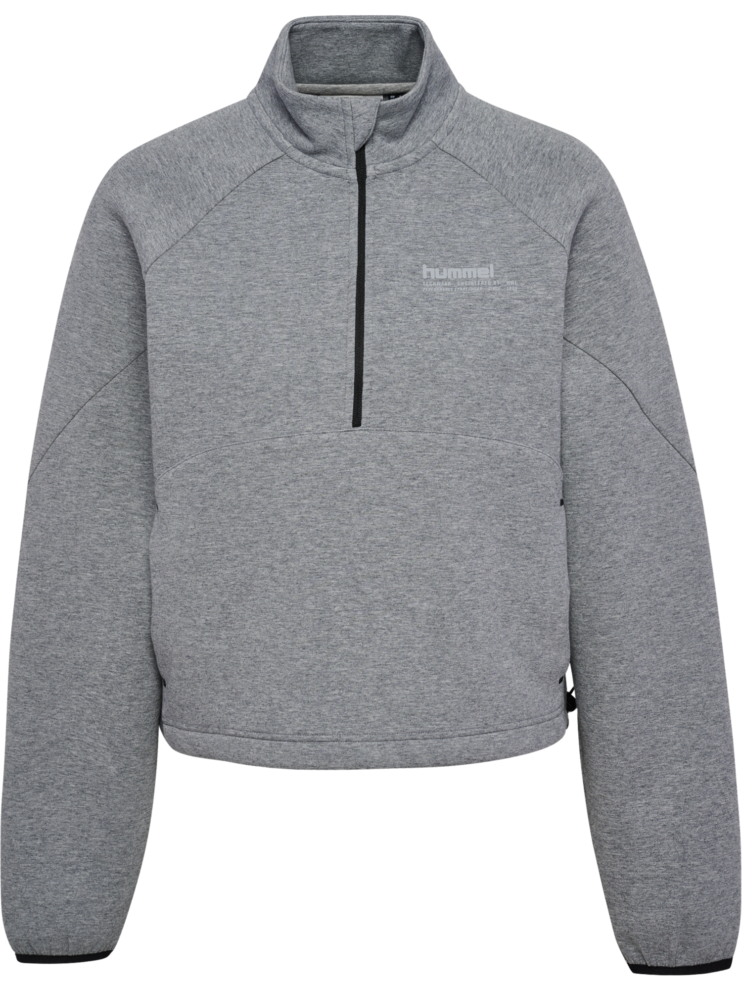 hummel Sweater »HMLTECH FLEECE WOMEN BOXY HALF ZIP«, (1 tlg.) von hummel
