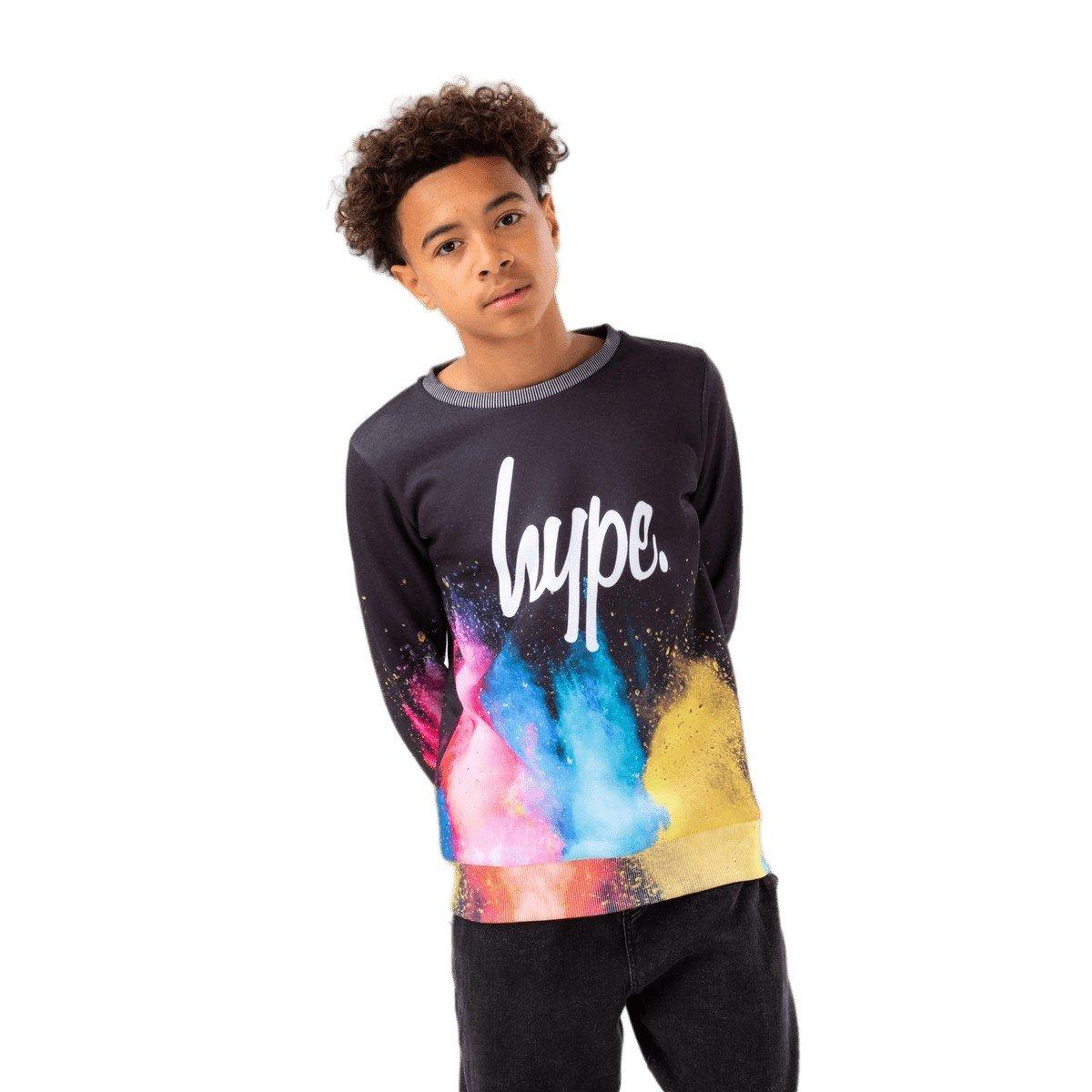 Colour Explosion Sweatshirt Rundhalsausschnitt Jungen Multicolor 116 von hype