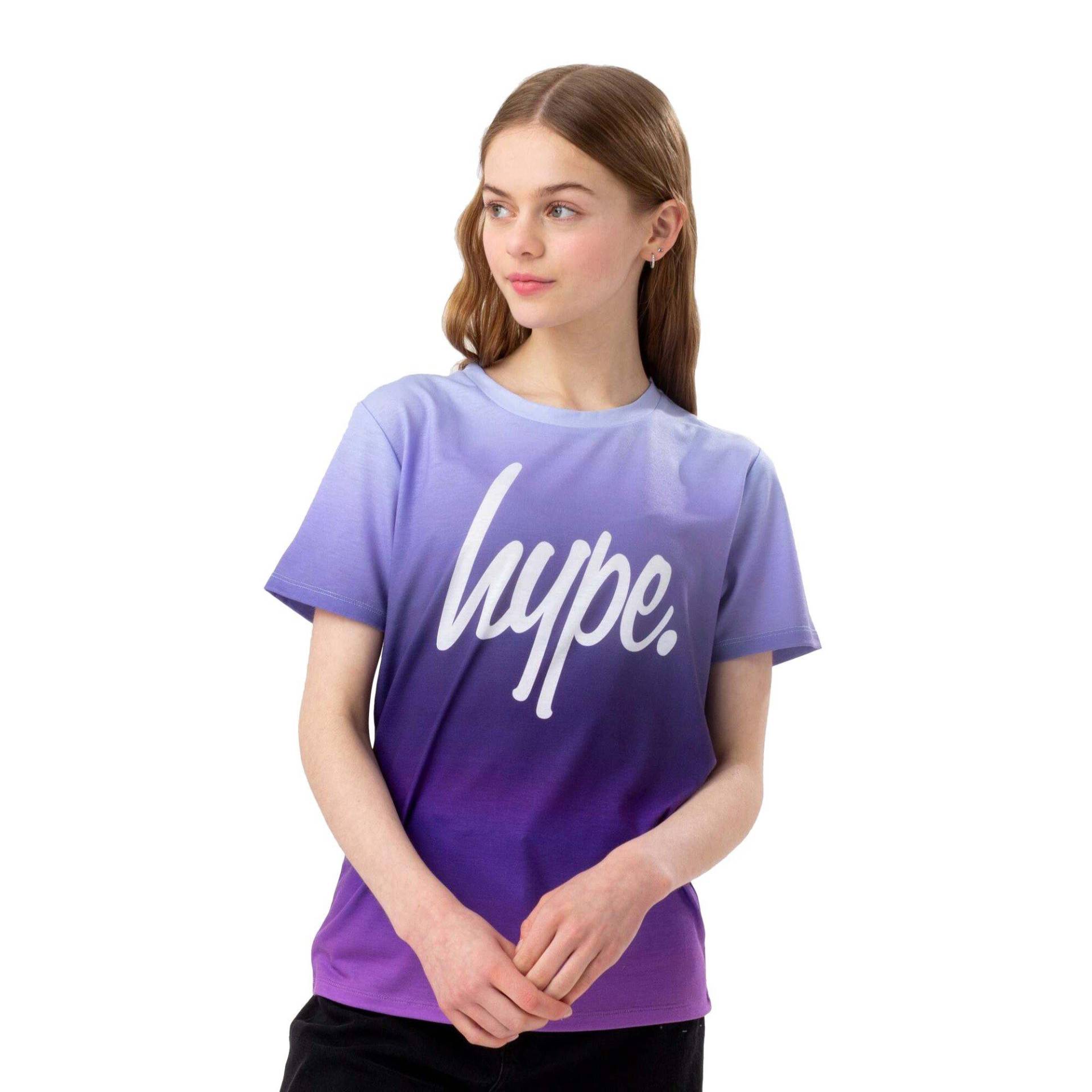 Fade Tshirt Mädchen Lila 116 von hype