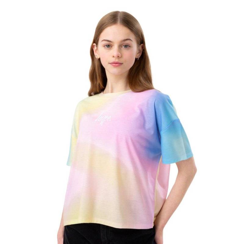 Hippy Tshirt Überschnittene Schulter Mädchen Multicolor 176 von hype