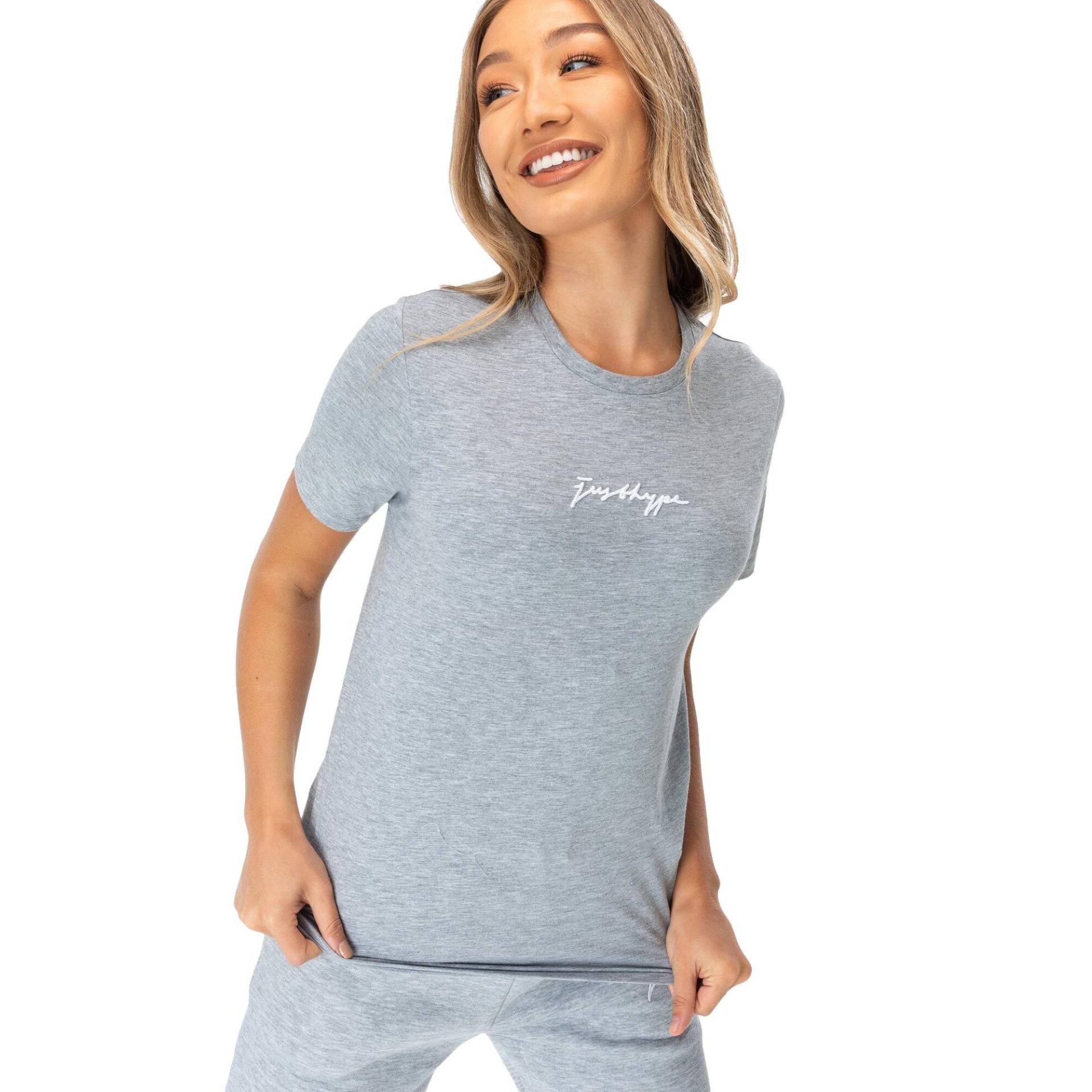 T-shirt Damen Grau 46 von hype