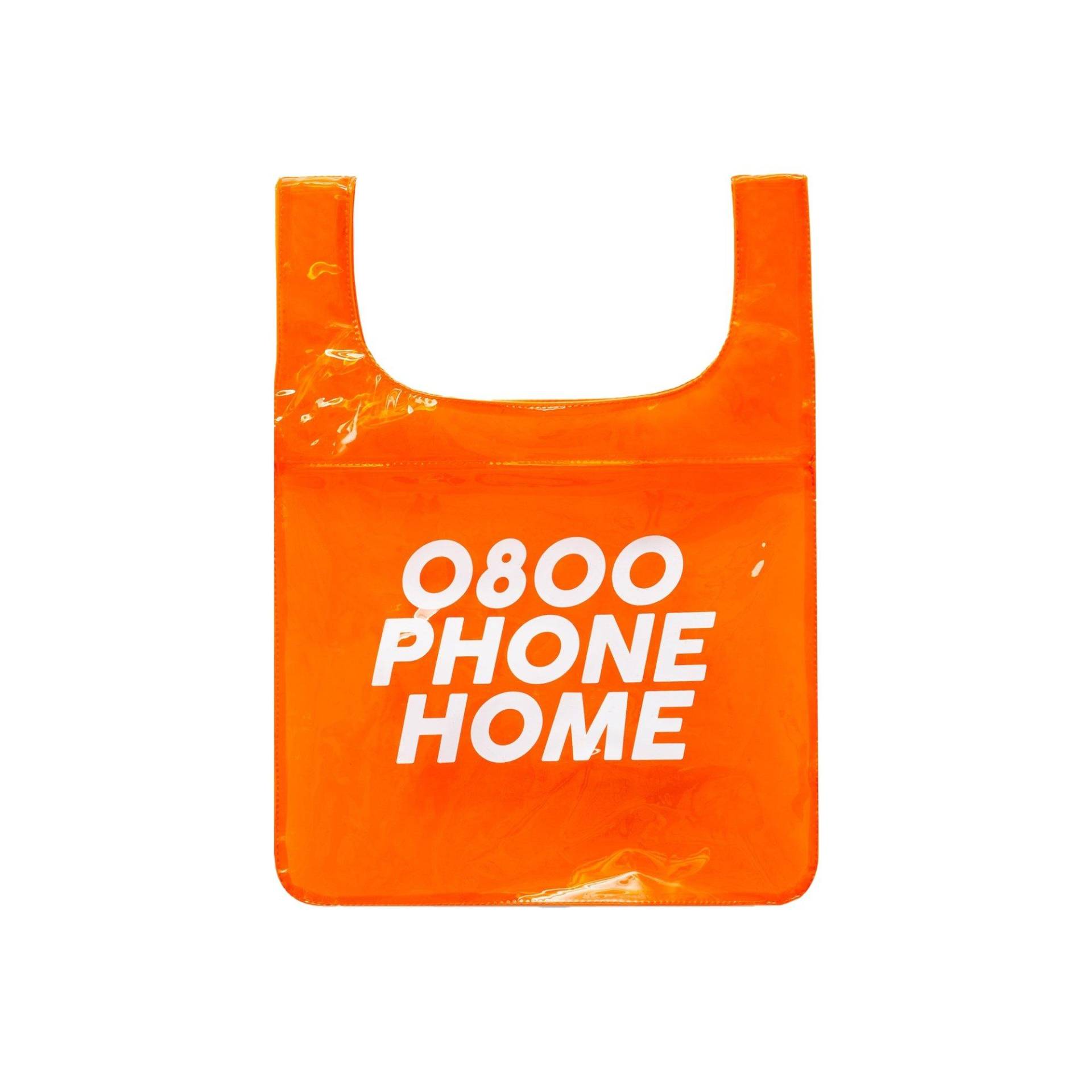 Einkaufstasche Slogan Logo, E.t. Damen Orange ONE SIZE von hype