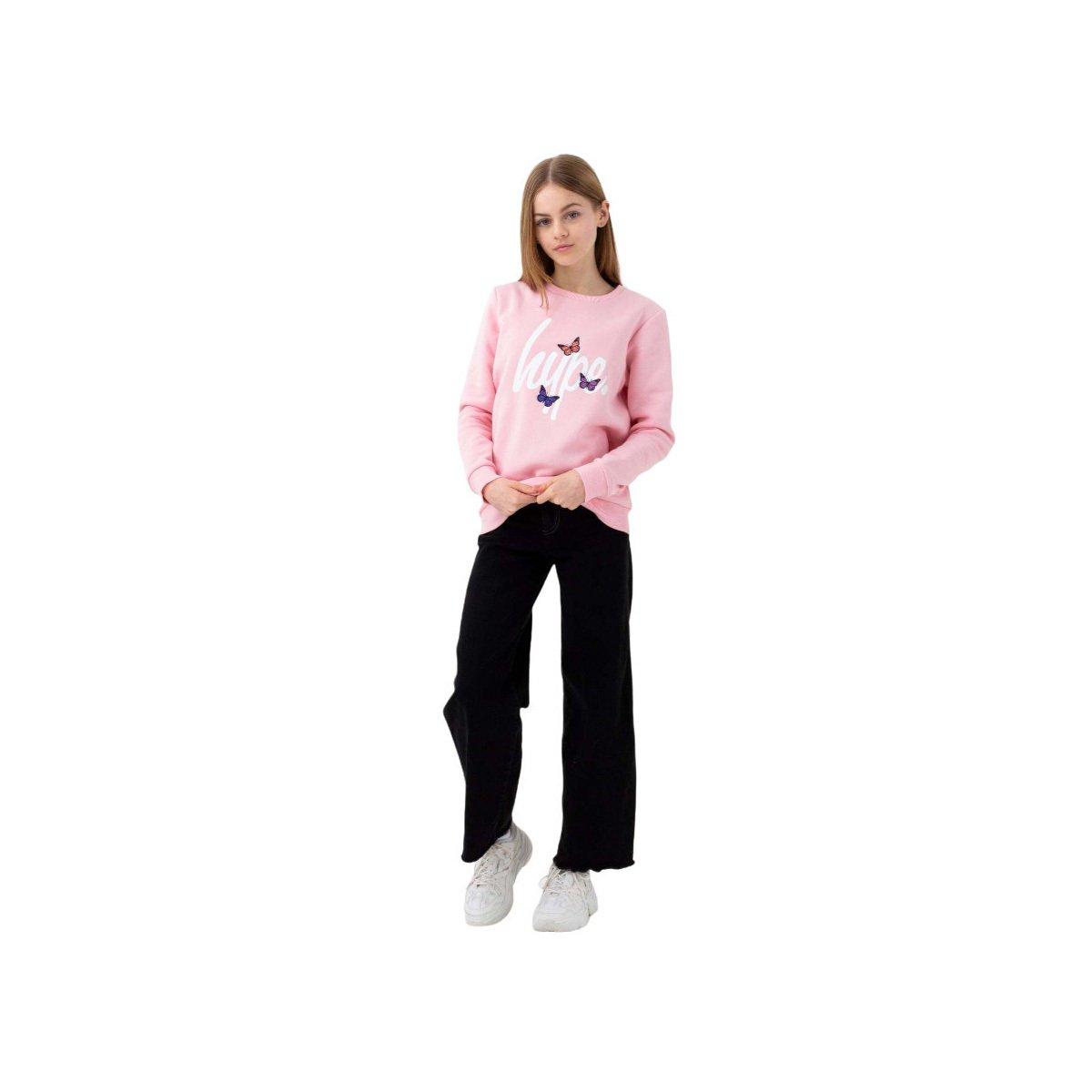 Sweatshirt Mädchen Pink 116 von hype