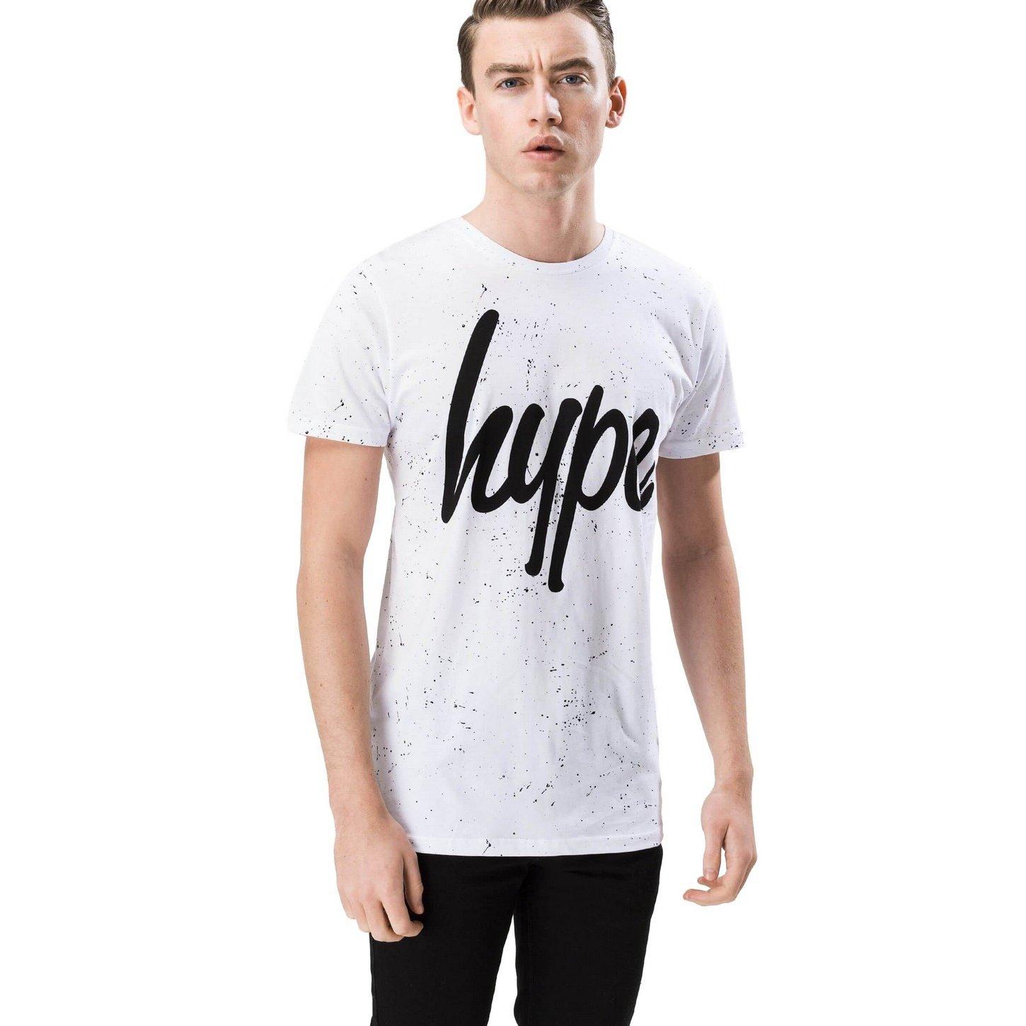 T-shirt Herren Weiss M von hype