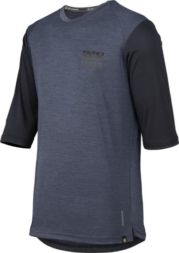 iXS Carve Jersey - schwarz-solid - black (Grösse: 2XL) von iXS