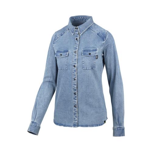 iXS Carve Women Digger organic Hemd - washed blue (Grösse: 36) von iXS