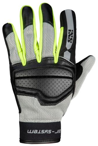 iXS Classic Damen Handschuh Evo-Air - schwarz-hell grau-neon g (Grösse: DL) von iXS