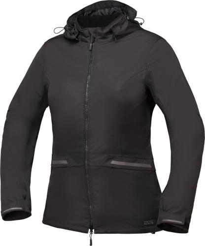 iXS Motorradjacke Damen Classic Elora-ST-Plus - schwarz (Grösse: DM) von iXS