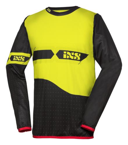 iXS Cross Shirt RedBud - schwarz neon gelb (Grösse: S) von iXS