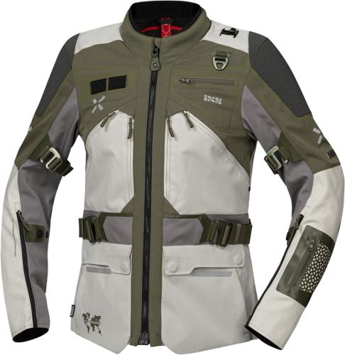 iXS Damen Venture-Air 1.0 Jacke hellgrau-oliv (Grösse: DM) von iXS