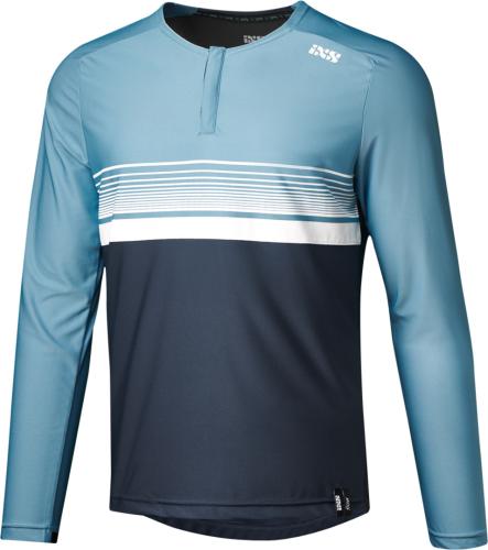 iXS Flow Lite 1.0 Henley ocean-marine (Grösse: M) von iXS
