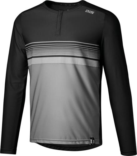 iXS Flow Lite 1.0 Henley schwarz-graphit (Grösse: S) von iXS
