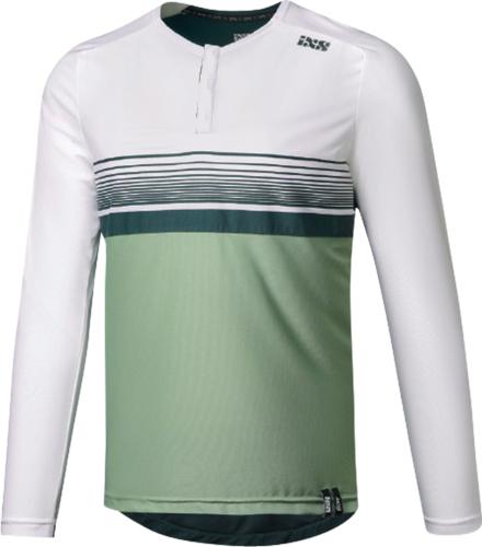 iXS Flow Lite 1.0 Henley weiss-sage (Grösse: M) von iXS