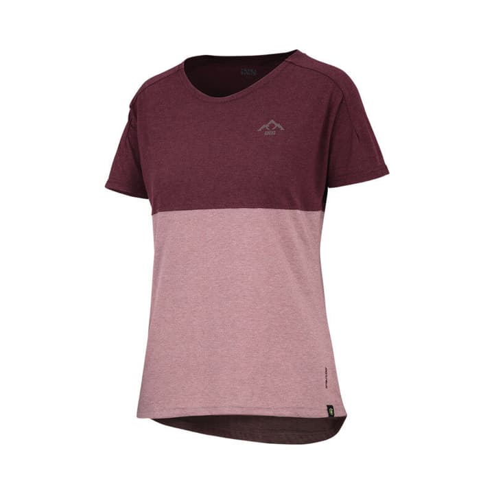 iXS Flow T-Shirt bordeaux von iXS