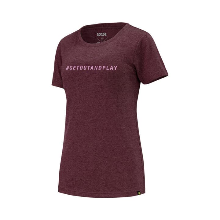 iXS Getoutandplay T-Shirt bordeaux von iXS