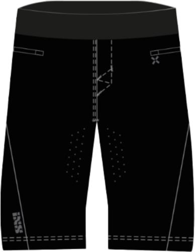iXS Kinder Flow Lite 1.0 Shorts schwarz (Grösse: KS) von iXS
