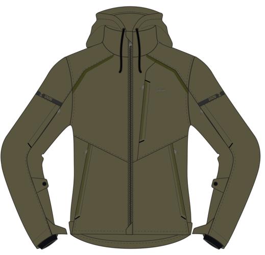 iXS Classic SO Jacke Moto 2.0 - olive (Grösse: 3XL) von iXS