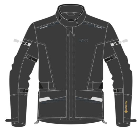 iXS Tour Jacke Horizon-GTX 003 (Grösse: KL) von iXS