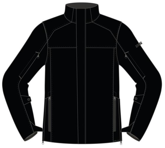 iXS Motorradjacke Urban Jacke Destination-ST-Plus - schwarz (Grösse: M) von iXS