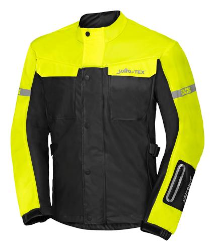 iXS Regenjacke Saint 2.0 - schwarz-fluogelb (Grösse: 2XL) von iXS