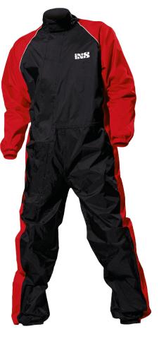 iXS Regenoverall Orca Evo - schwarz-rot (Grösse: XS) von iXS