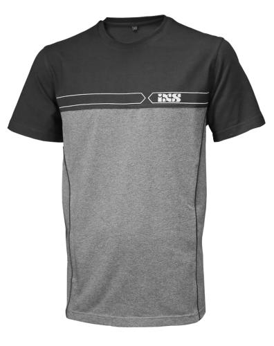iXS Shirt iXS-Team - schwarz-grau (Grösse: 3XL) von iXS