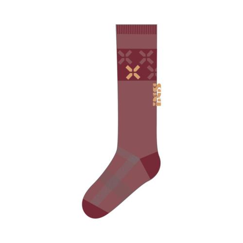 iXS Socken 2.0 mars-dark - red M von iXS