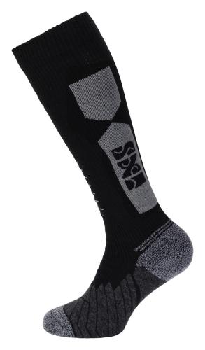 iXS Socken iXS 365 lang - schwarz-grau (Grösse: 36/38) von iXS