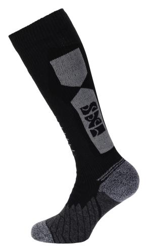 iXS Socken iXS 365 lang - schwarz-grau (Grösse: 42/44) von iXS