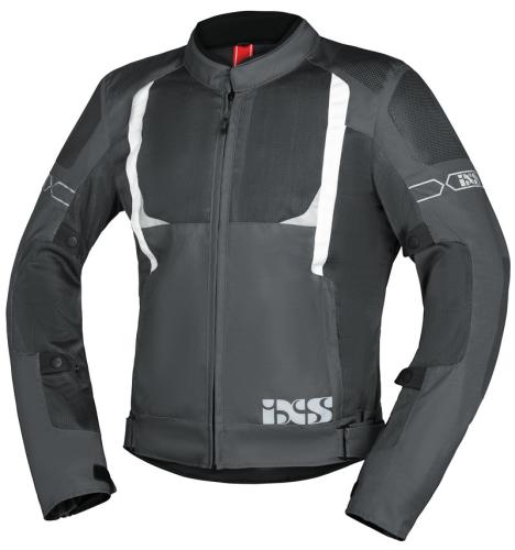 iXS Sport Jacke Trigonis-Air - darkgrey-grey-white (Grösse: 5XL) von iXS