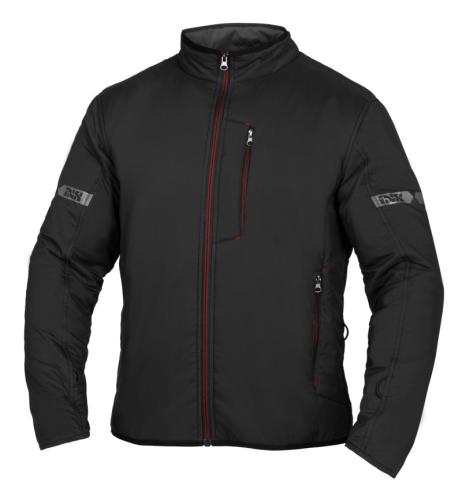 iXS Motorradjacke Team Jacke Thermo-Zip 1.0 - schwarz (Grösse: 5XL) von iXS