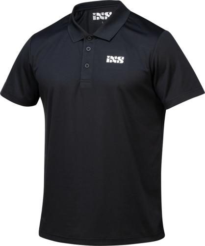 iXS Team Polo-Shirt Active - schwarz (Grösse: L) von iXS