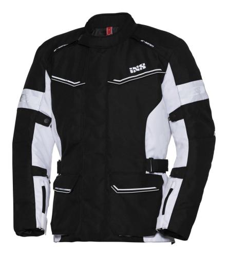 iXS Motorradjacke Damen Tour Evans ST - schwarz-weiss (Grösse: DS) von iXS