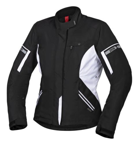 iXS Motorradjacke Damen Tour Finja-ST 2.0 - schwarz-weiss (Grösse: D3XL) von iXS