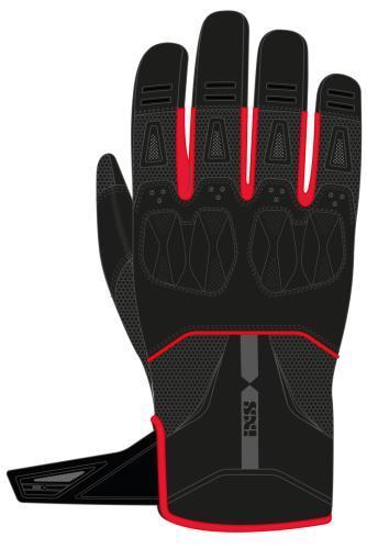 iXS Tour Handschuh Matador-Air 2.0 - schwarz-rot fluo (Grösse: M) von iXS