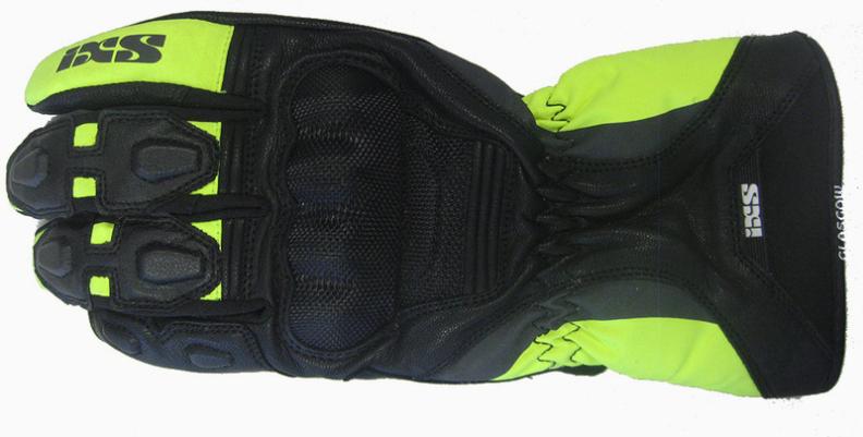 iXS Tour Handschuhe Glasgow-ST - schwarz-gelb (Grösse: 3XL) von iXS