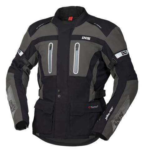 iXS Motorradjacke Tour Jacke Pacora-ST - schwarz-grau (Grösse: 3XL) von iXS