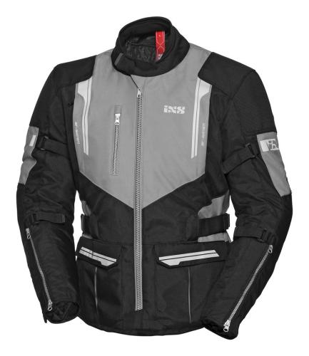 iXS Motorradjacke Tour Jacke ST - schwarz-grau (Grösse: S) von iXS