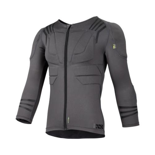 iXS Trigger Jersey upper body predective - grey (Grösse: XXL) von iXS