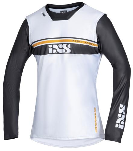 iXS Trigger MX Jersey 2.0 - white-anthrazit-brown (Grösse: S) von iXS