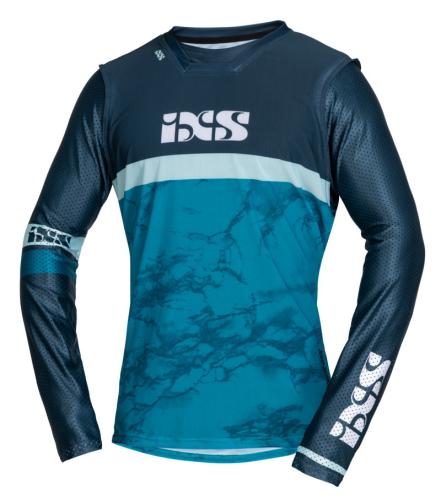 iXS Trigger MX Jersey - dark blue-blue (Grösse: L) von iXS