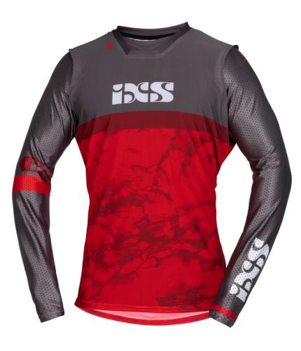 iXS Trigger MX Jersey - rot-grau (Grösse: M) von iXS