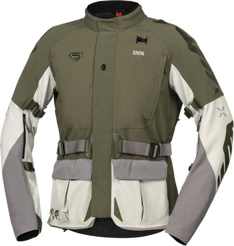 iXS Venture-STX 1.0 Laminatjacke hellgrau-oliv (Grösse: M) von iXS
