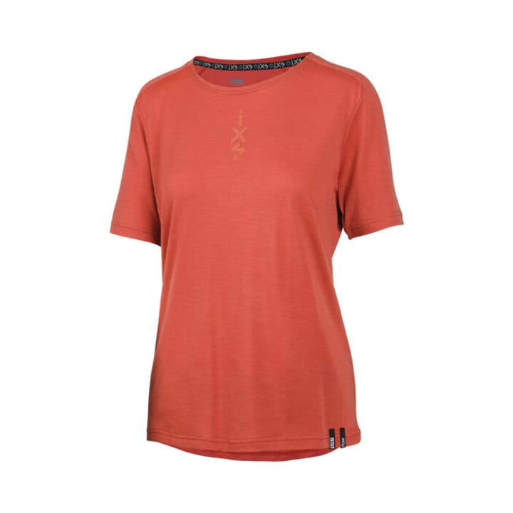 iXS Women's Flow Merino Jersey T-Shirt hellrot von iXS