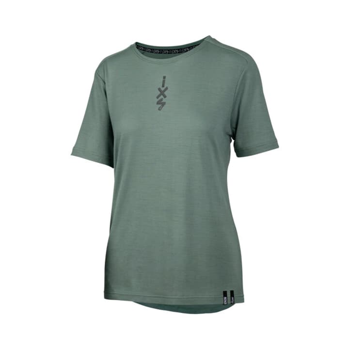 iXS Women's Flow Merino Jersey T-Shirt smaragd von iXS